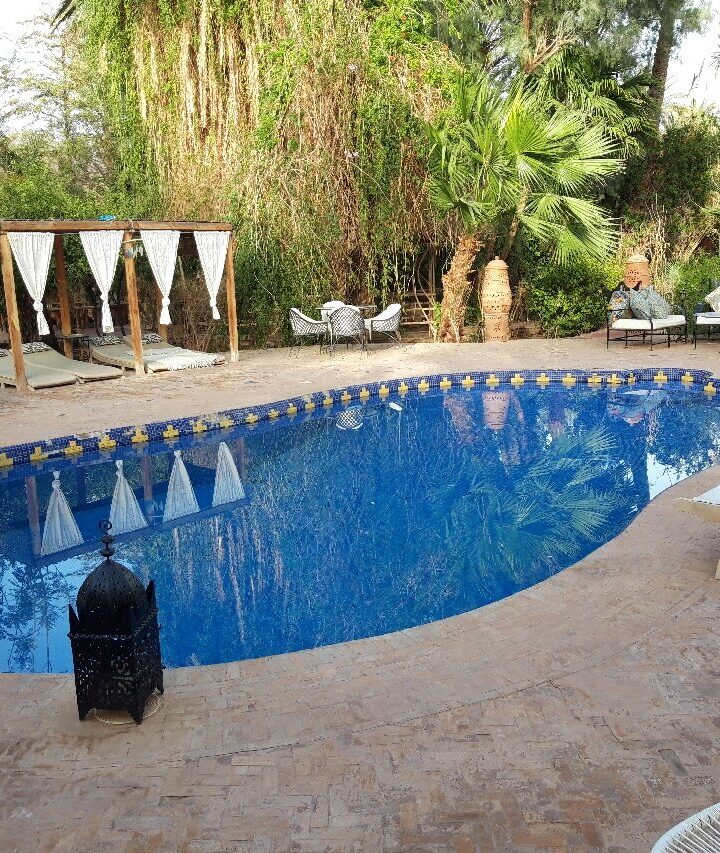 La piscine et le jardin ombragé de Bab El Oued